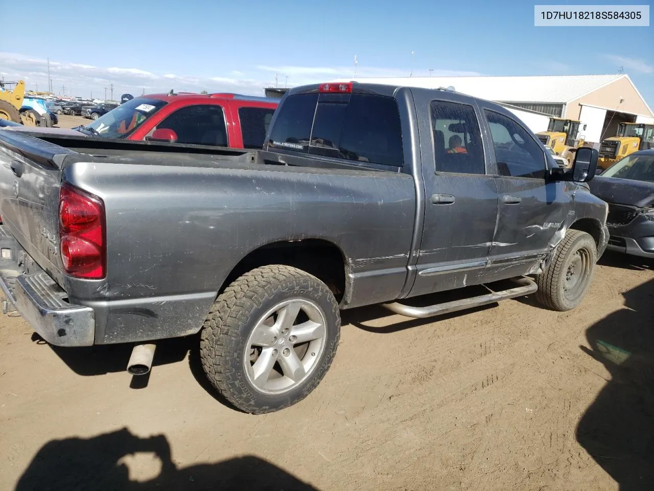 2008 Dodge Ram 1500 St VIN: 1D7HU18218S584305 Lot: 75681604