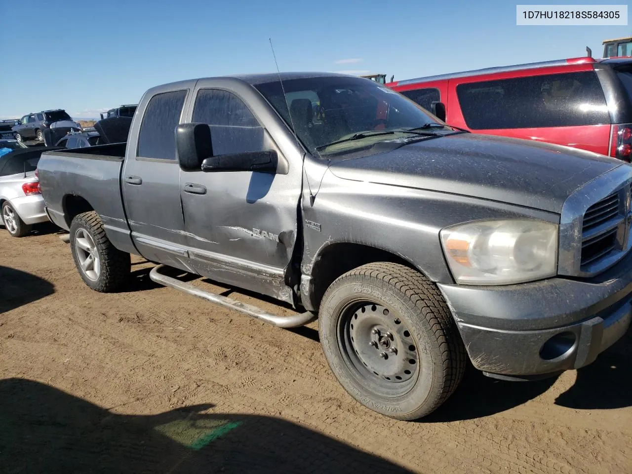 2008 Dodge Ram 1500 St VIN: 1D7HU18218S584305 Lot: 75681604