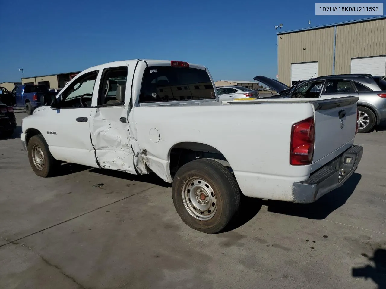 1D7HA18K08J211593 2008 Dodge Ram 1500 St