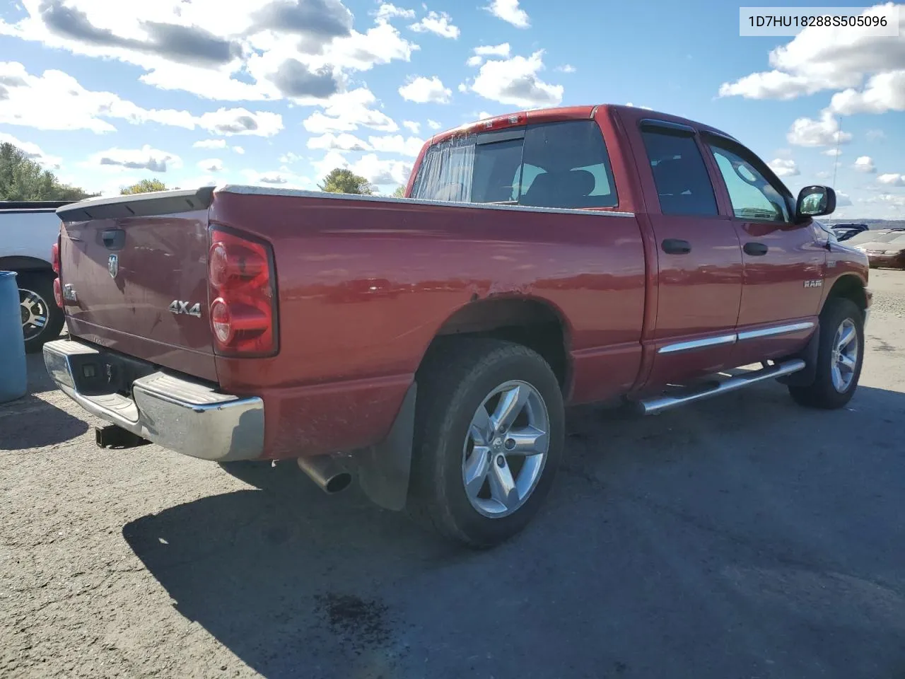 2008 Dodge Ram 1500 St VIN: 1D7HU18288S505096 Lot: 75712944