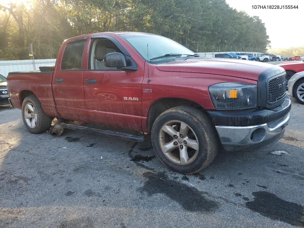 2008 Dodge Ram 1500 St VIN: 1D7HA18228J155544 Lot: 75848054