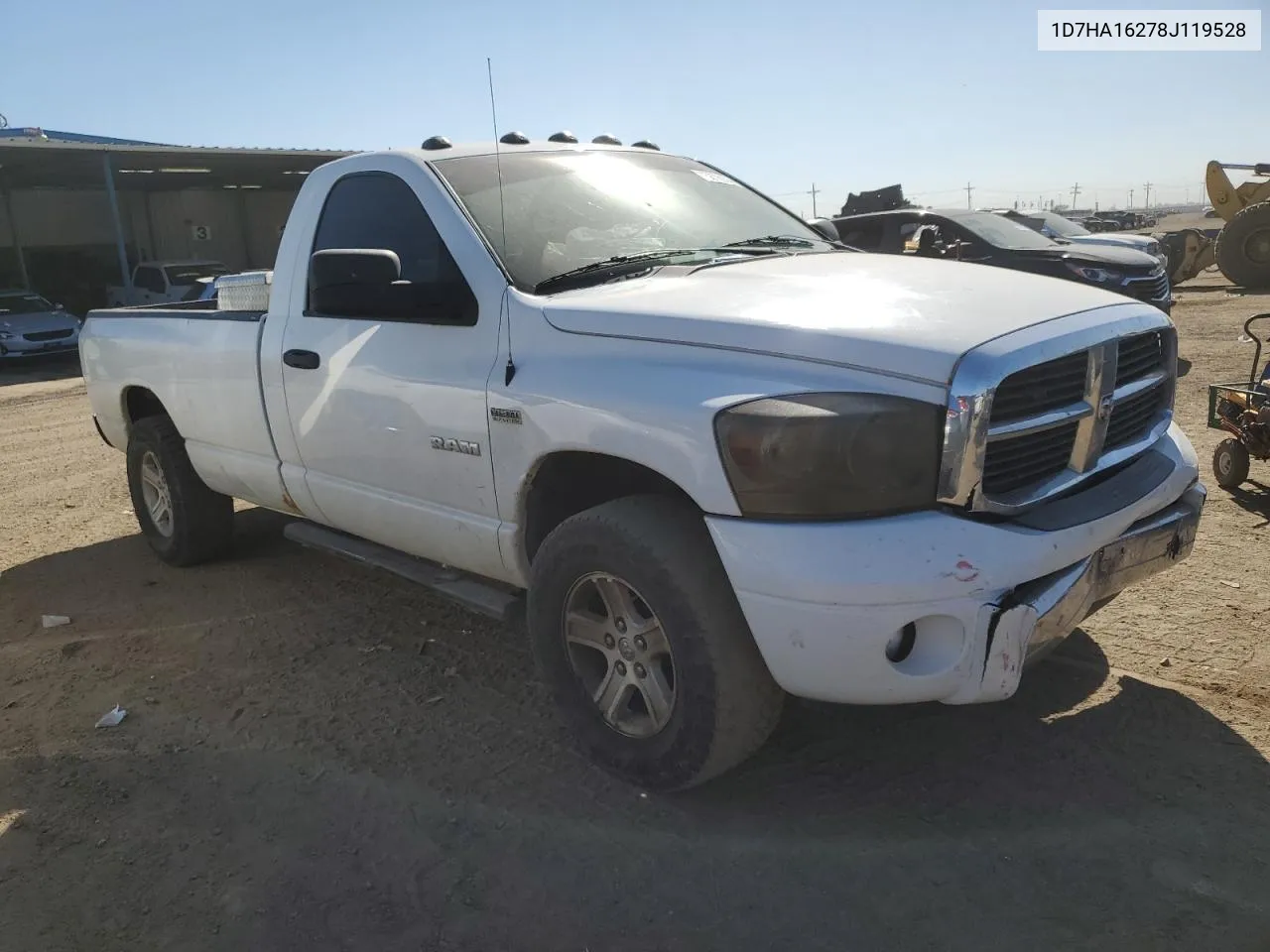 2008 Dodge Ram 1500 St VIN: 1D7HA16278J119528 Lot: 75876974