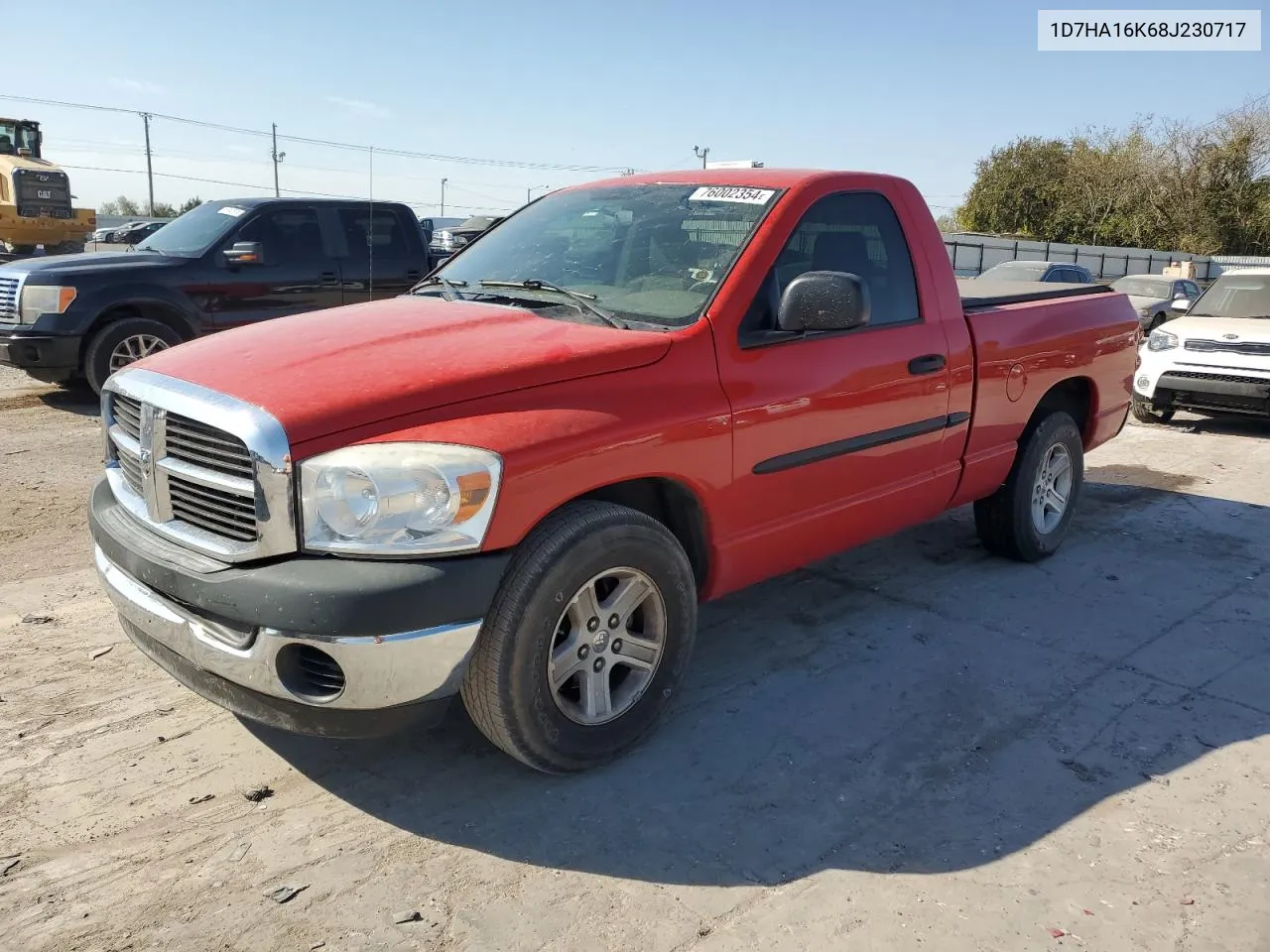 2008 Dodge Ram 1500 St VIN: 1D7HA16K68J230717 Lot: 76002354