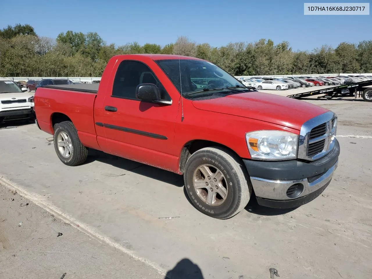 2008 Dodge Ram 1500 St VIN: 1D7HA16K68J230717 Lot: 76002354