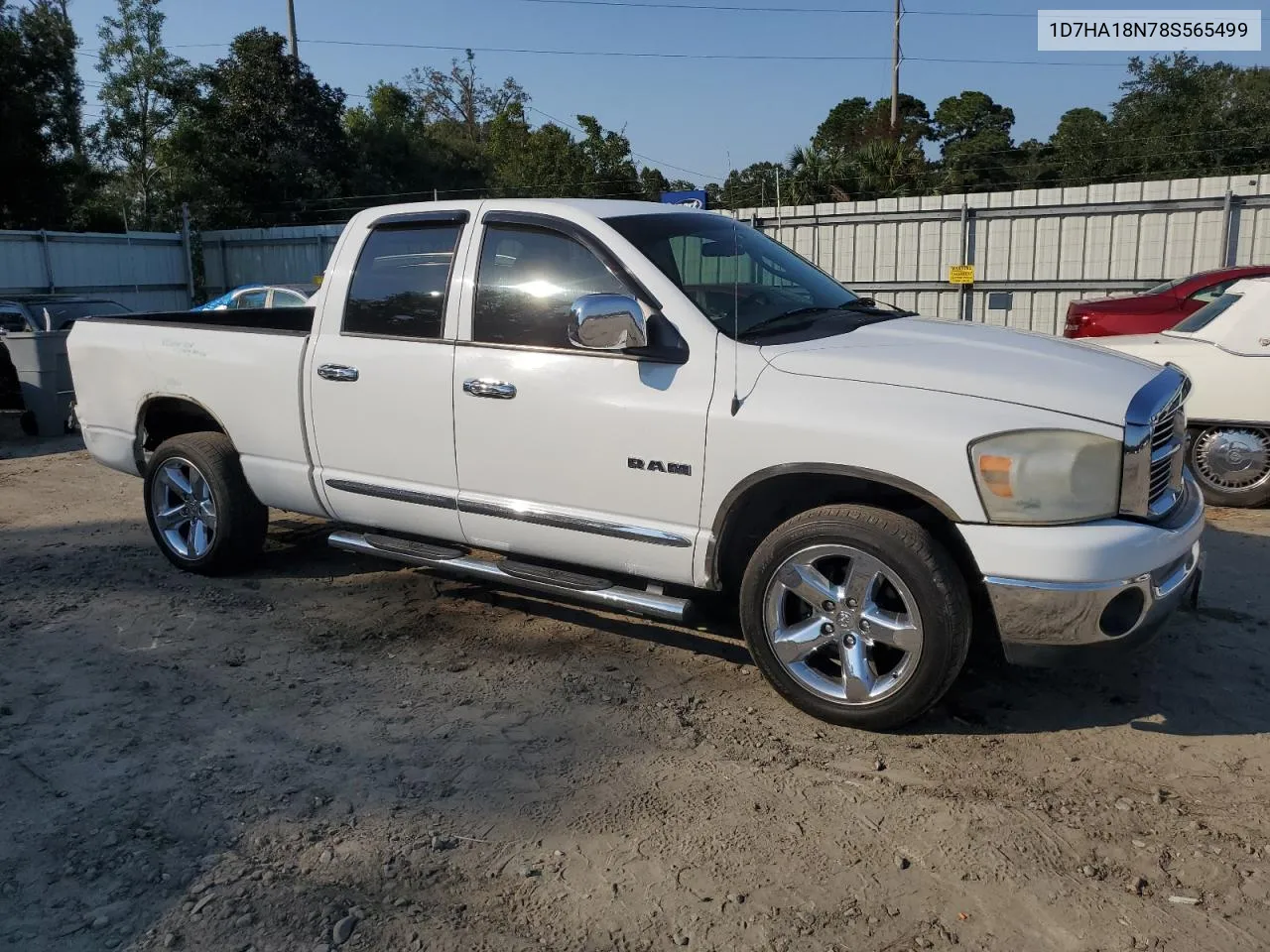 2008 Dodge Ram 1500 St VIN: 1D7HA18N78S565499 Lot: 76022424