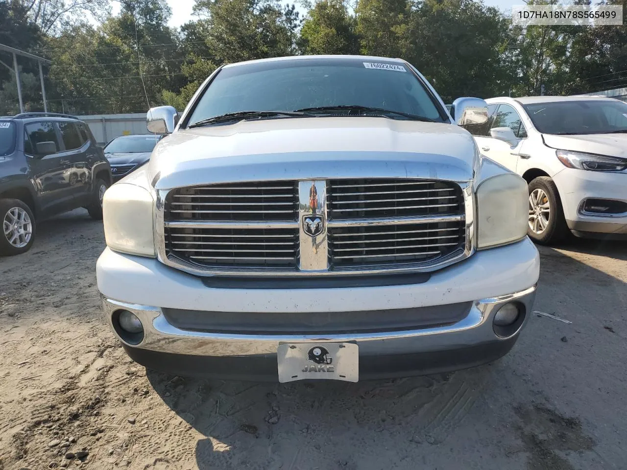 2008 Dodge Ram 1500 St VIN: 1D7HA18N78S565499 Lot: 76022424