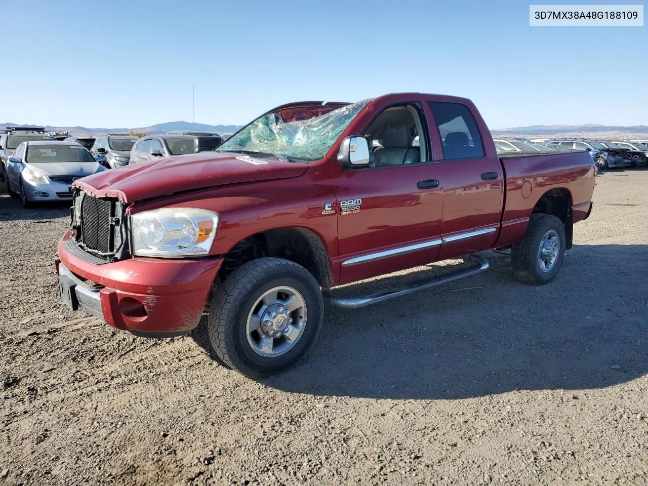 2008 Dodge Ram 3500 St VIN: 3D7MX38A48G188109 Lot: 76134514