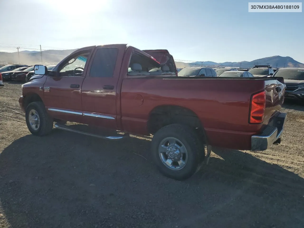 2008 Dodge Ram 3500 St VIN: 3D7MX38A48G188109 Lot: 76134514