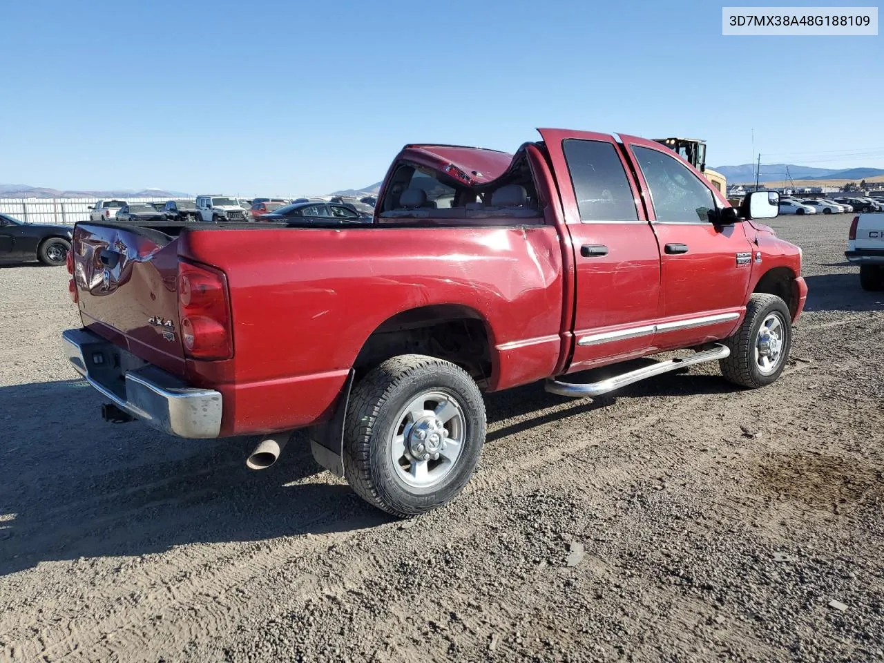 2008 Dodge Ram 3500 St VIN: 3D7MX38A48G188109 Lot: 76134514