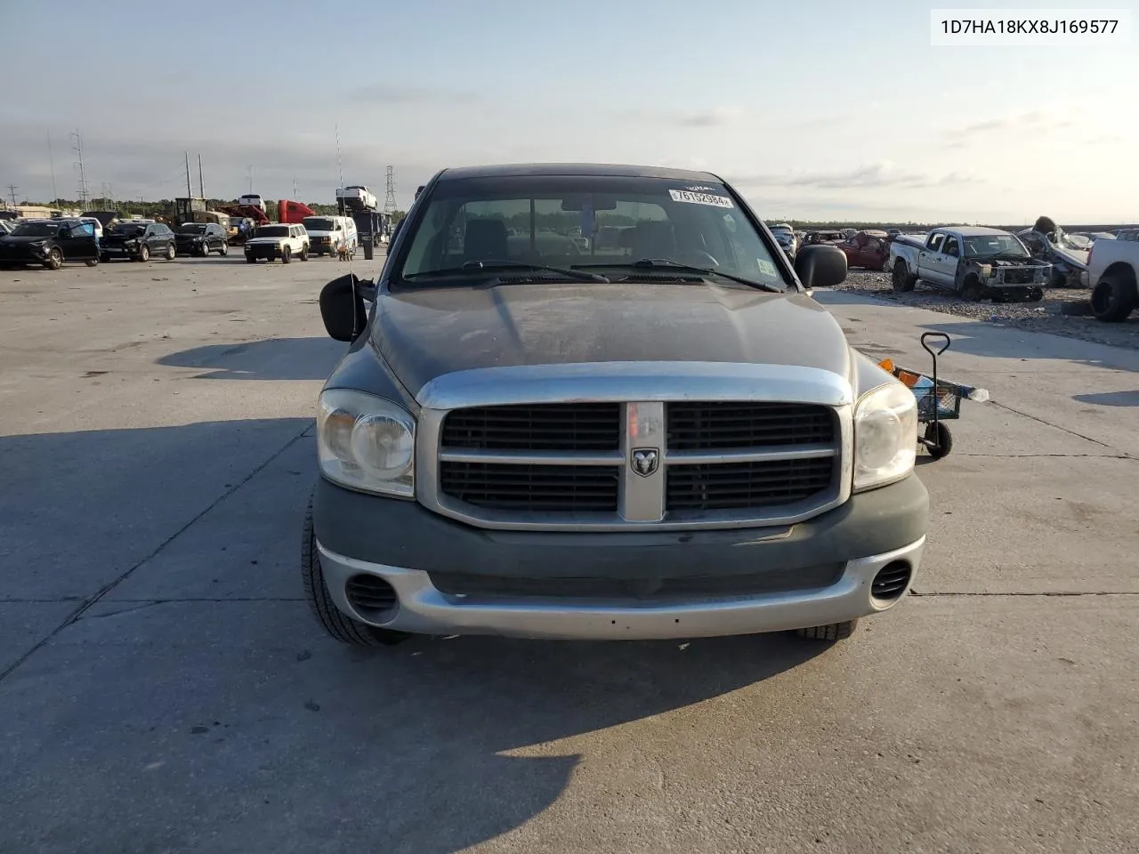 2008 Dodge Ram 1500 St VIN: 1D7HA18KX8J169577 Lot: 76152984