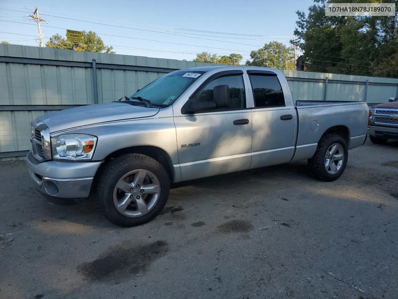 1D7HA18N78J189070 2008 Dodge Ram 1500 St