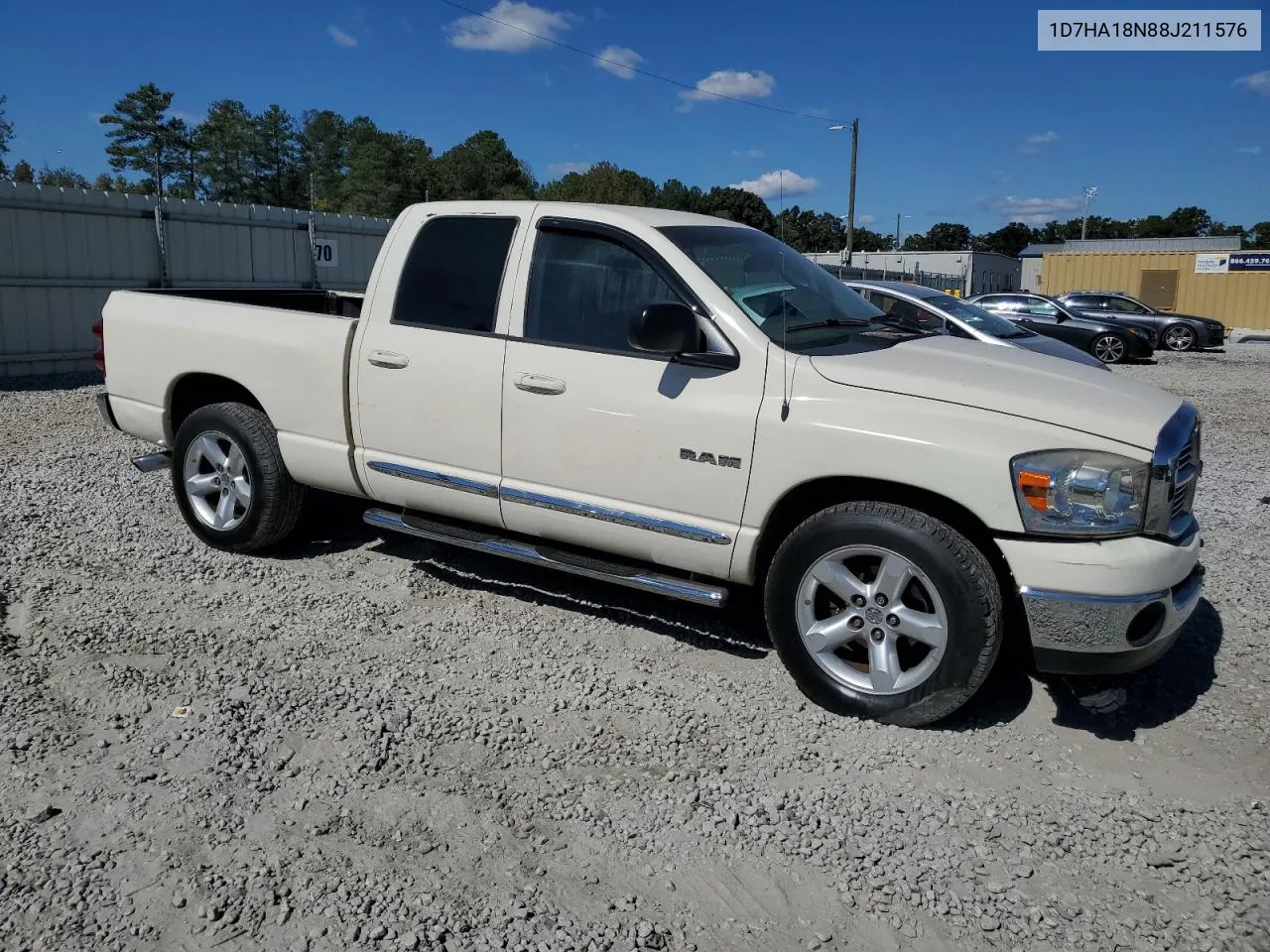 2008 Dodge Ram 1500 St VIN: 1D7HA18N88J211576 Lot: 76483694