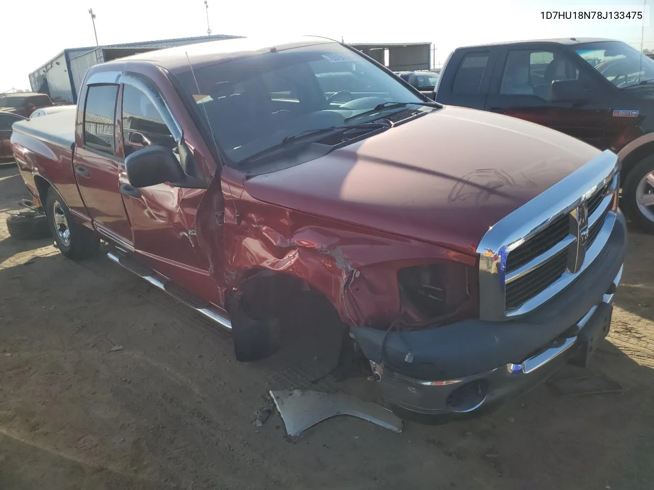 2008 Dodge Ram 1500 St VIN: 1D7HU18N78J133475 Lot: 76515174