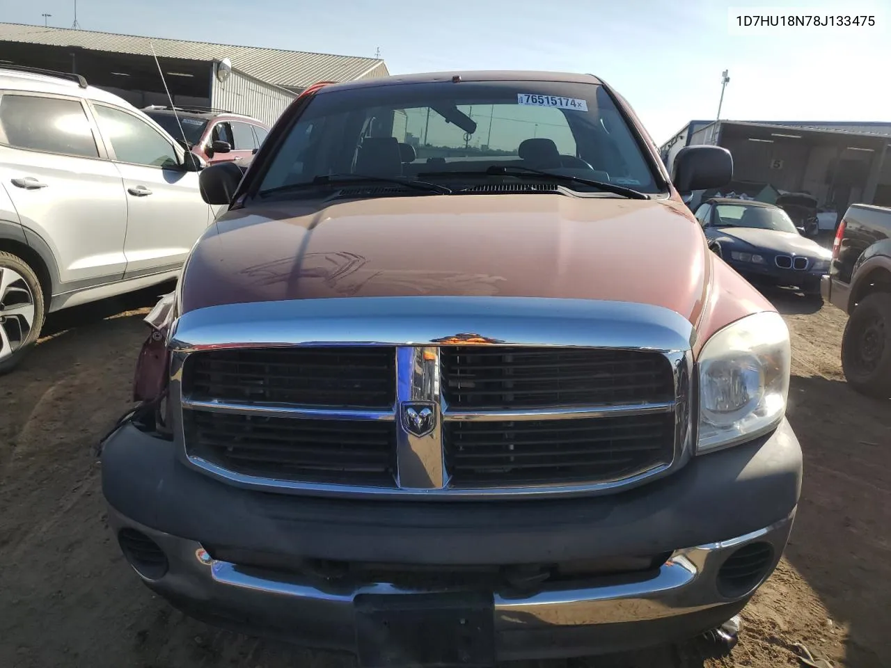 2008 Dodge Ram 1500 St VIN: 1D7HU18N78J133475 Lot: 76515174