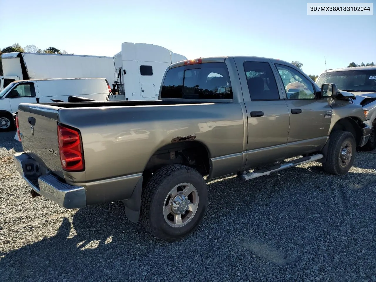 2008 Dodge Ram 3500 St VIN: 3D7MX38A18G102044 Lot: 76742354