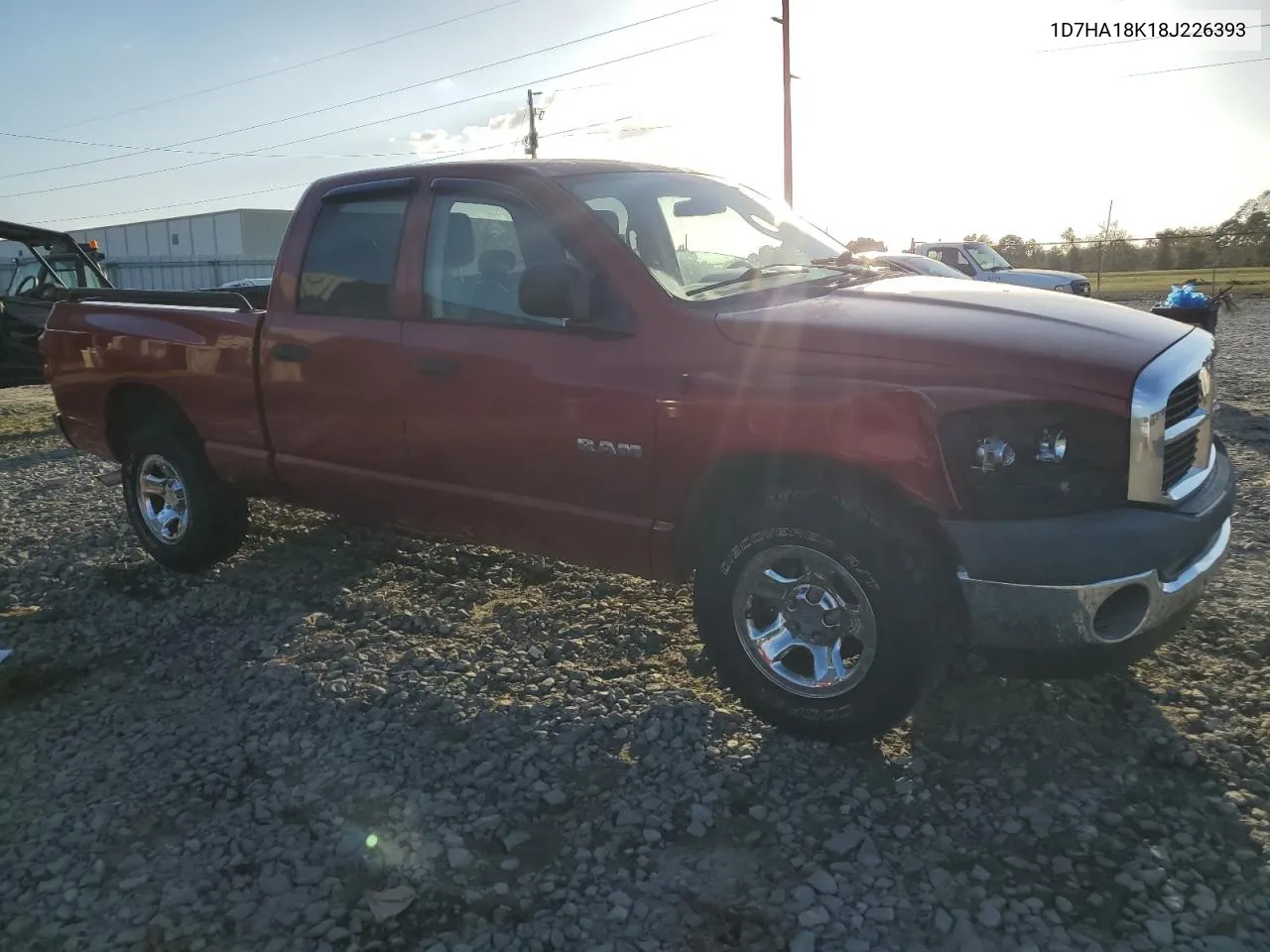 2008 Dodge Ram 1500 St VIN: 1D7HA18K18J226393 Lot: 76937904