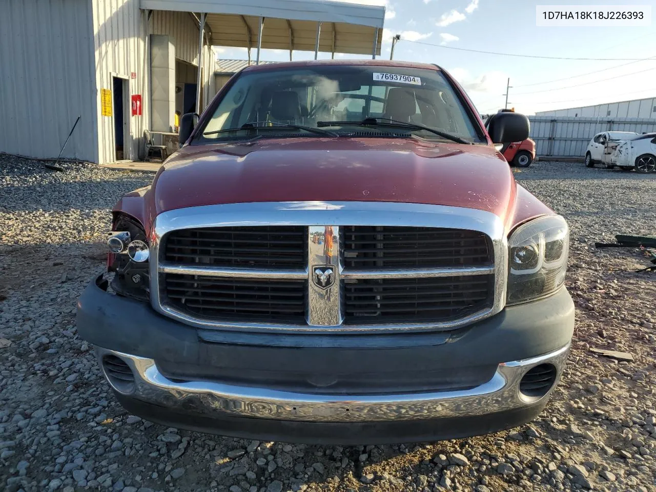 2008 Dodge Ram 1500 St VIN: 1D7HA18K18J226393 Lot: 76937904