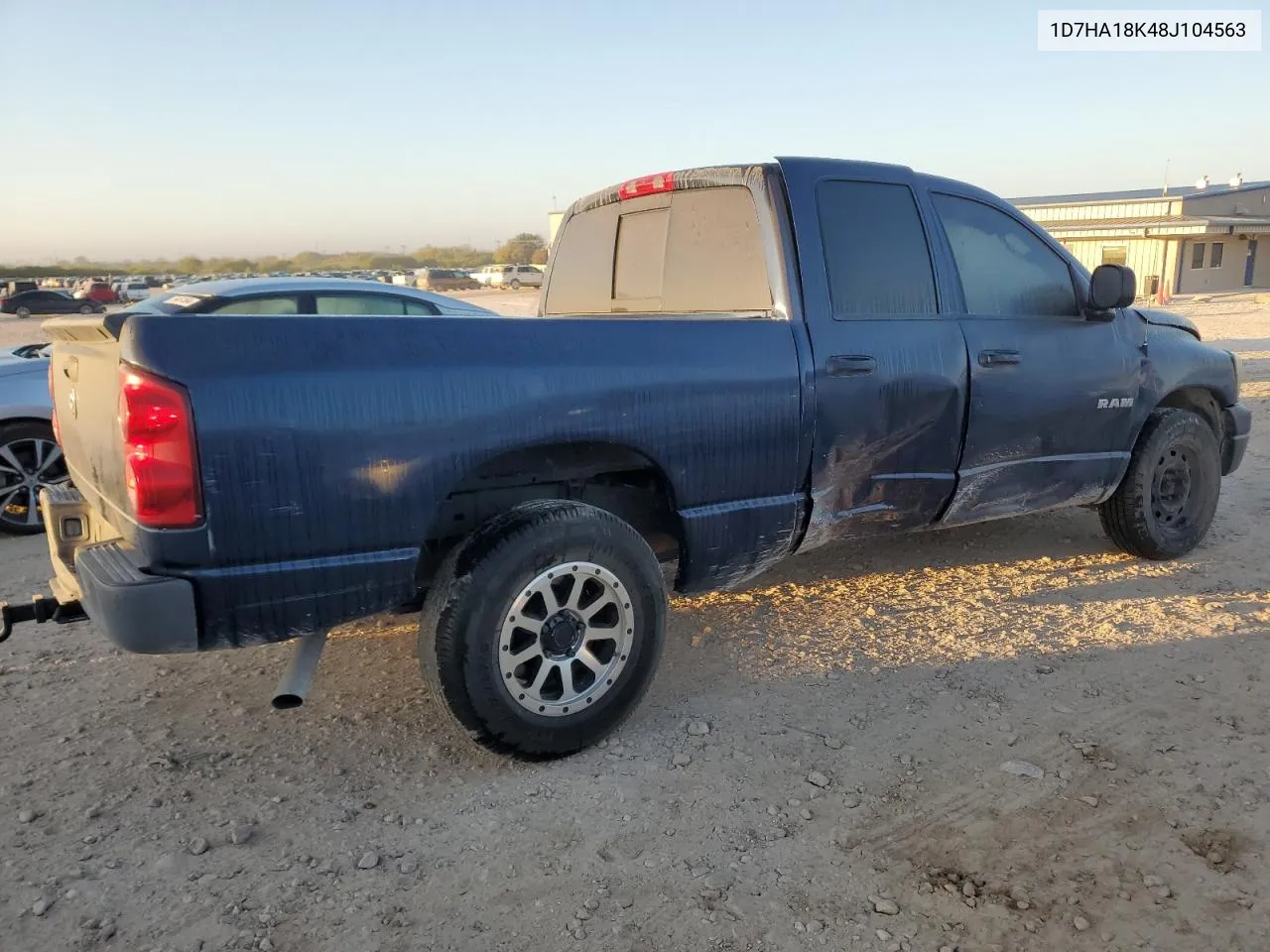 2008 Dodge Ram 1500 St VIN: 1D7HA18K48J104563 Lot: 76948094