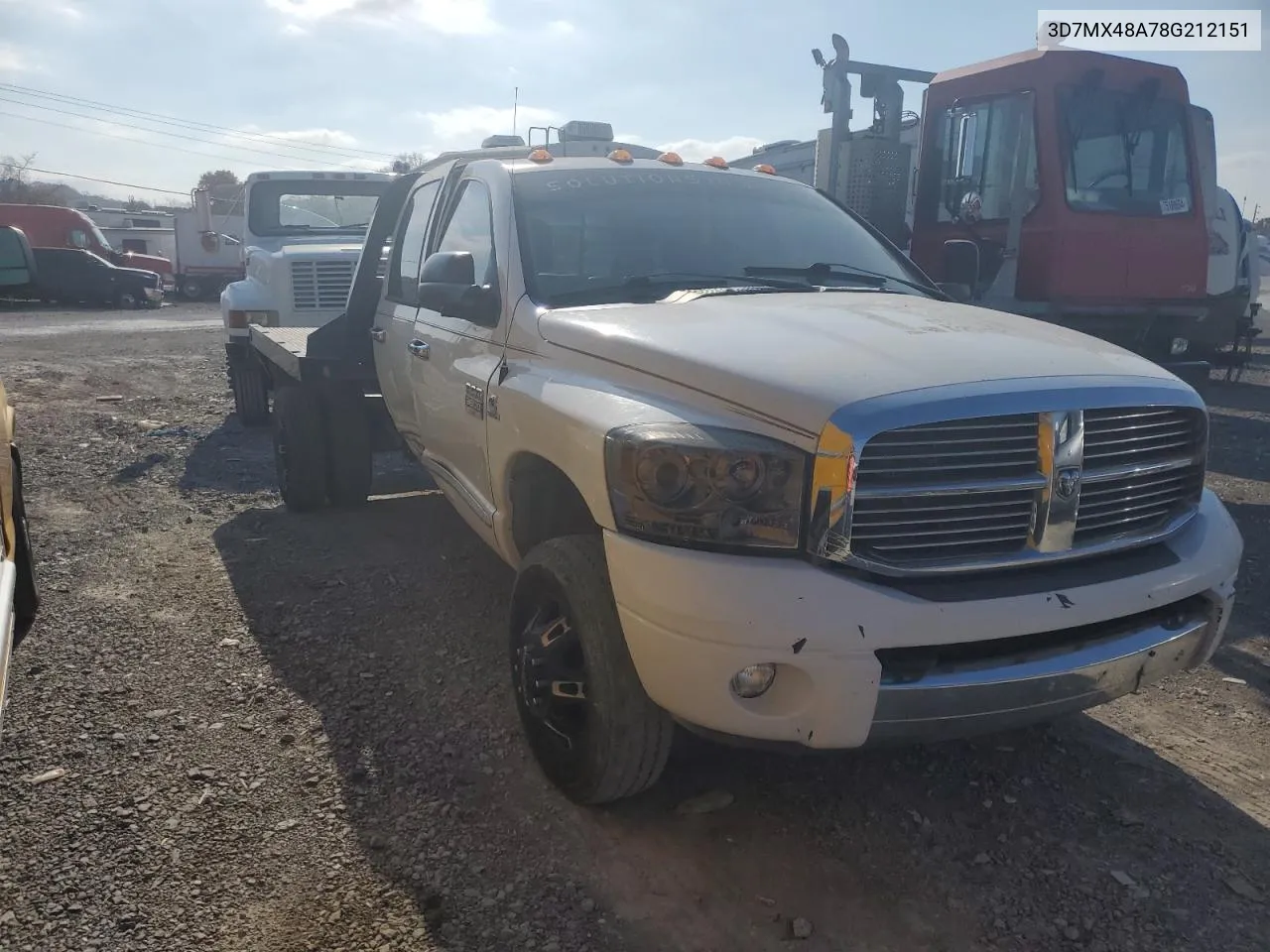 2008 Dodge Ram 3500 St VIN: 3D7MX48A78G212151 Lot: 76993244