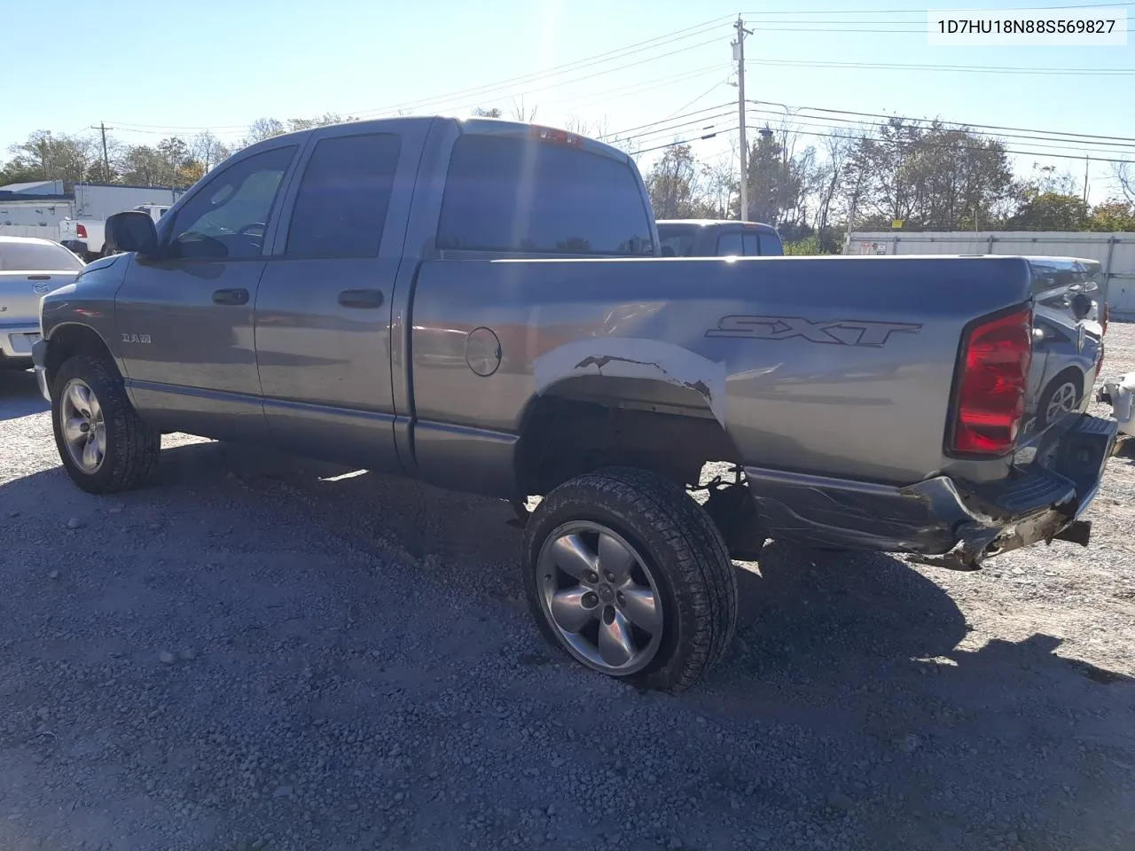 2008 Dodge Ram 1500 St VIN: 1D7HU18N88S569827 Lot: 77076664