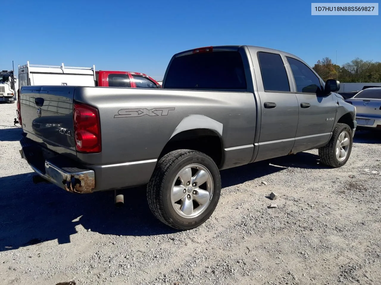 2008 Dodge Ram 1500 St VIN: 1D7HU18N88S569827 Lot: 77076664