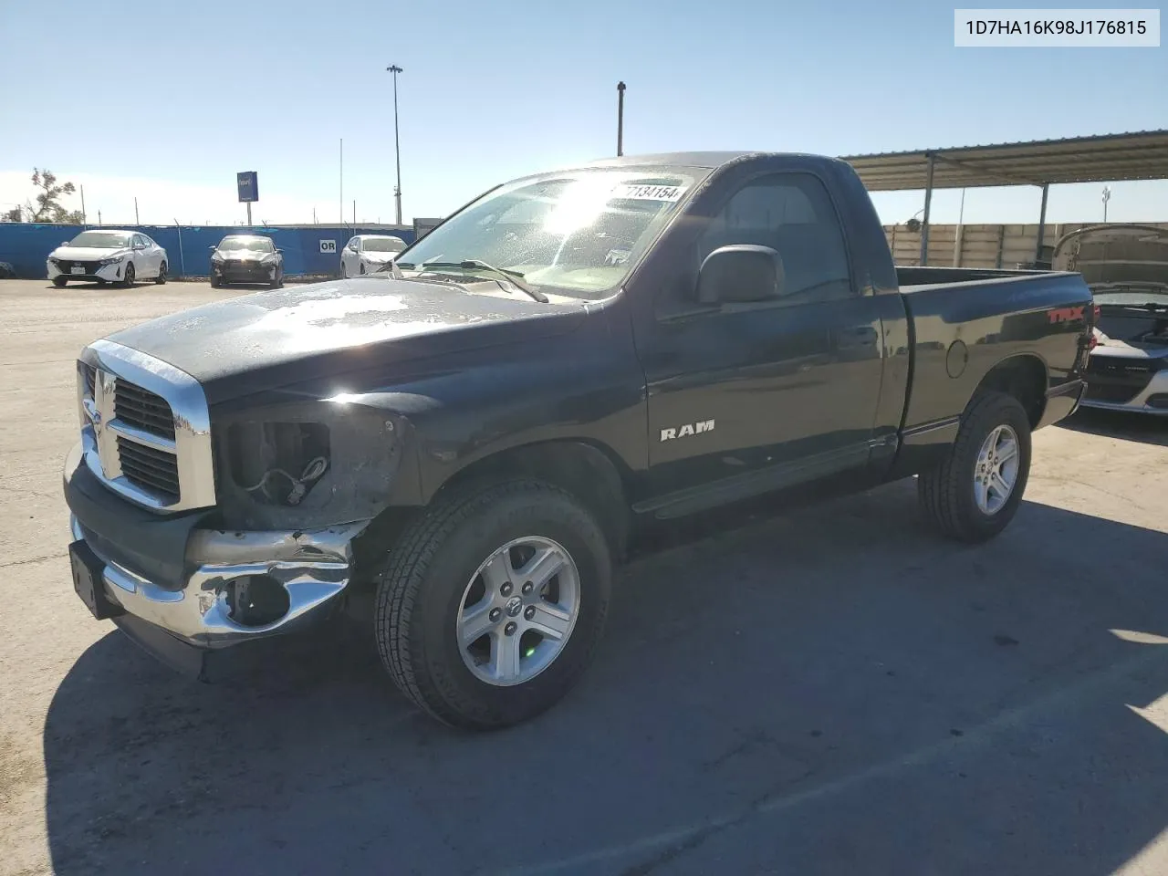 2008 Dodge Ram 1500 St VIN: 1D7HA16K98J176815 Lot: 77134154