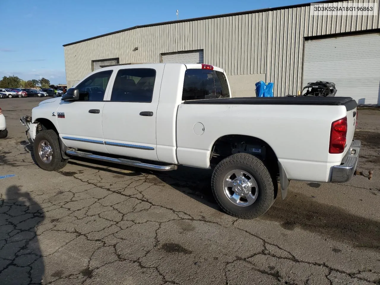 2008 Dodge Ram 2500 VIN: 3D3KS29A18G196863 Lot: 77179344