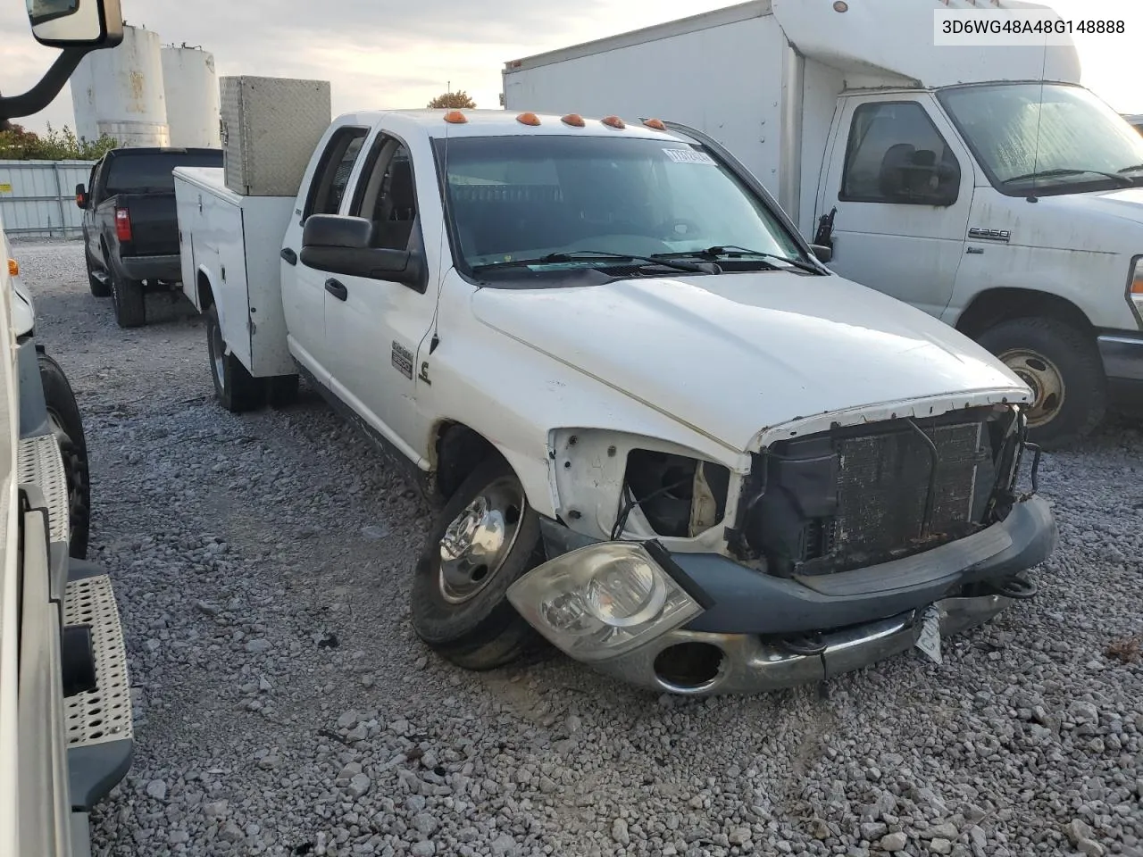 2008 Dodge Ram 3500 St VIN: 3D6WG48A48G148888 Lot: 77372424