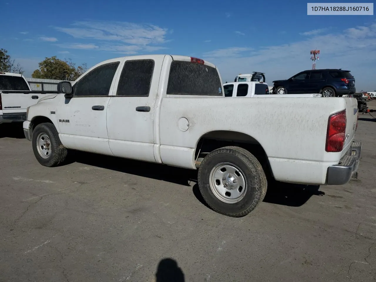 2008 Dodge Ram 1500 St VIN: 1D7HA18288J160716 Lot: 77667834