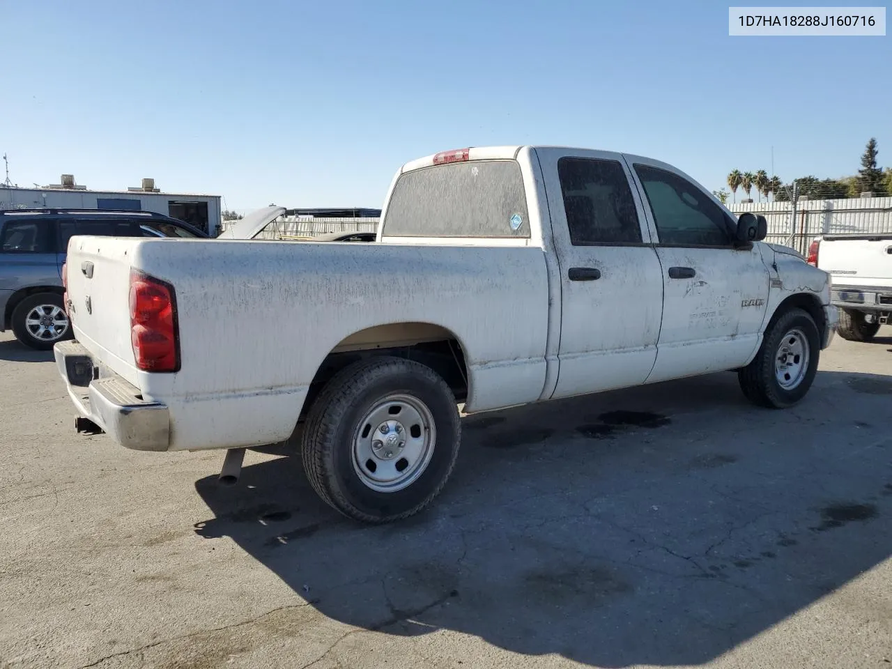 2008 Dodge Ram 1500 St VIN: 1D7HA18288J160716 Lot: 77667834