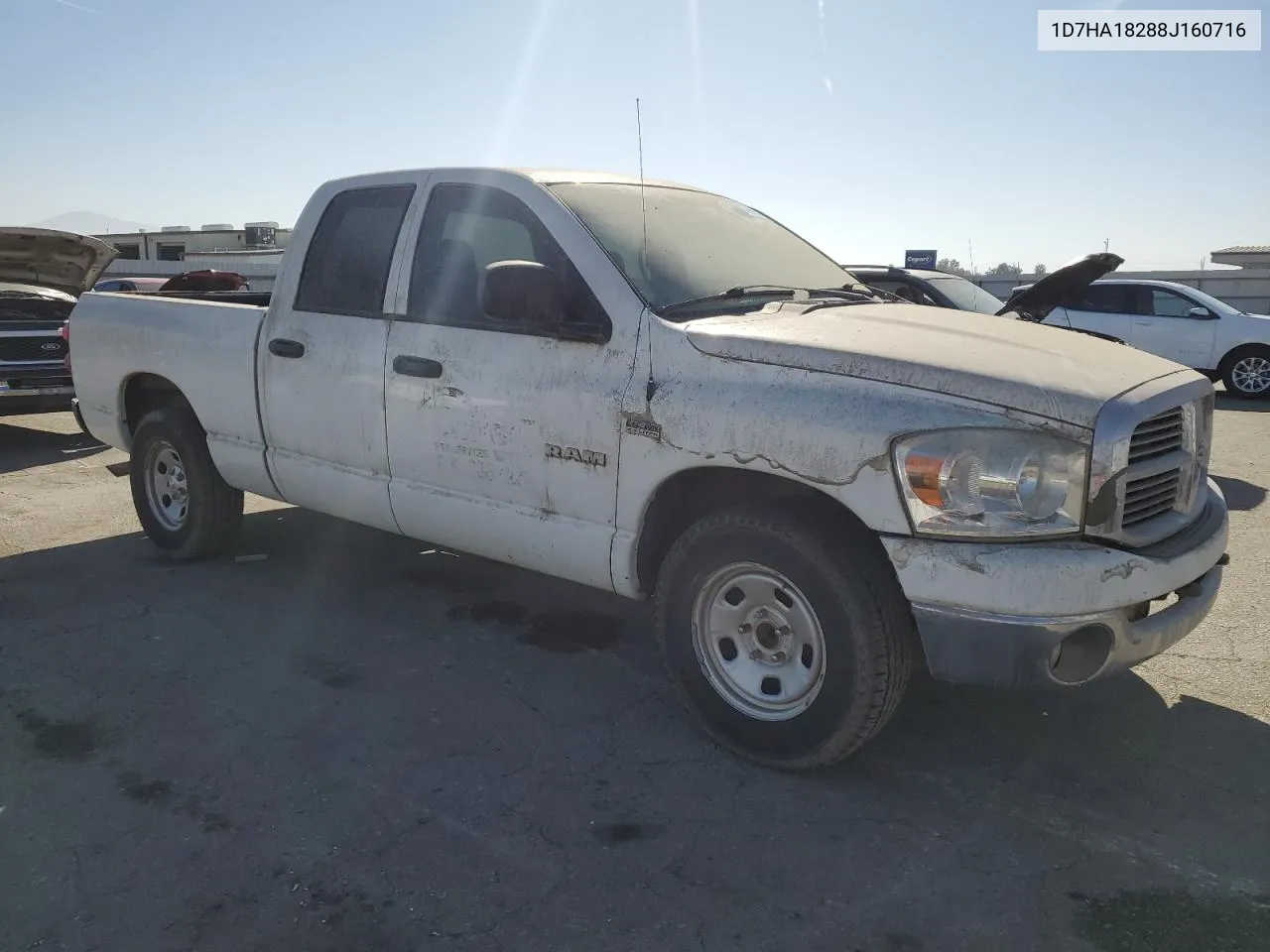 2008 Dodge Ram 1500 St VIN: 1D7HA18288J160716 Lot: 77667834