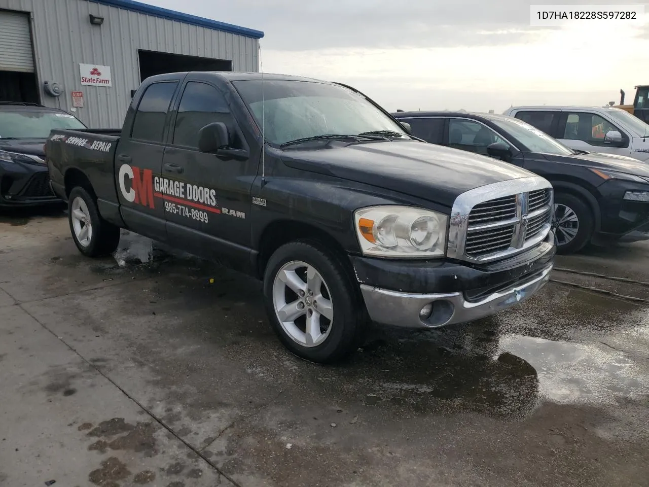 2008 Dodge Ram 1500 St VIN: 1D7HA18228S597282 Lot: 77688234