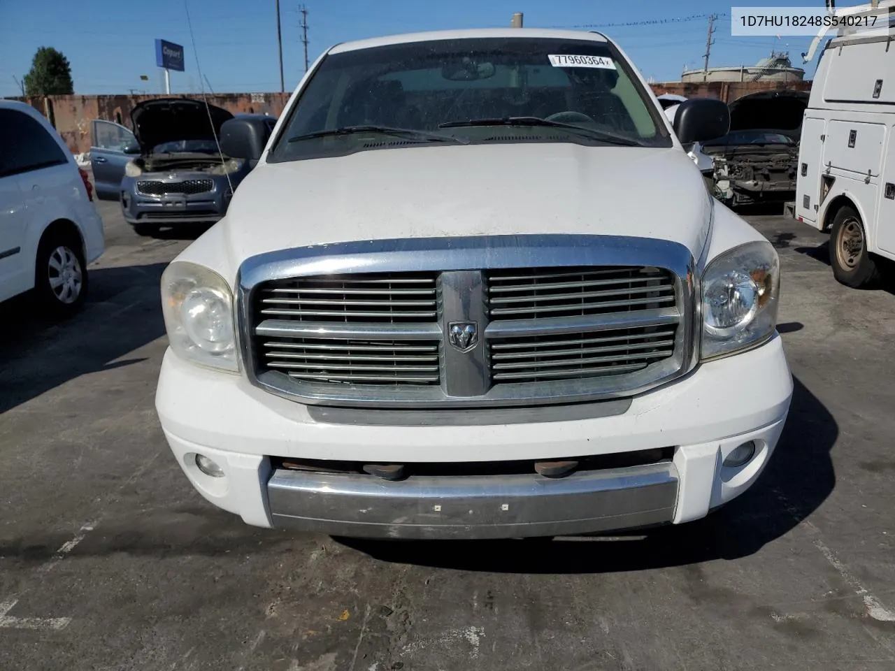 2008 Dodge Ram 1500 St VIN: 1D7HU18248S540217 Lot: 77960364