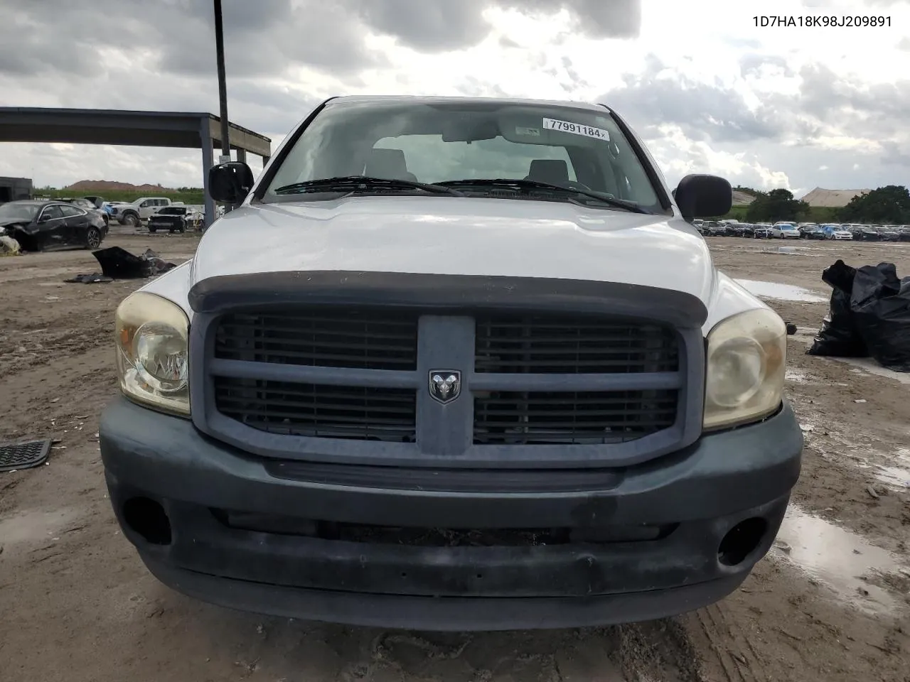 2008 Dodge Ram 1500 St VIN: 1D7HA18K98J209891 Lot: 77991184