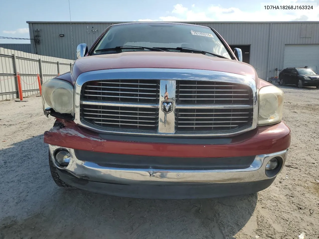 2008 Dodge Ram 1500 St VIN: 1D7HA18268J163324 Lot: 78149314