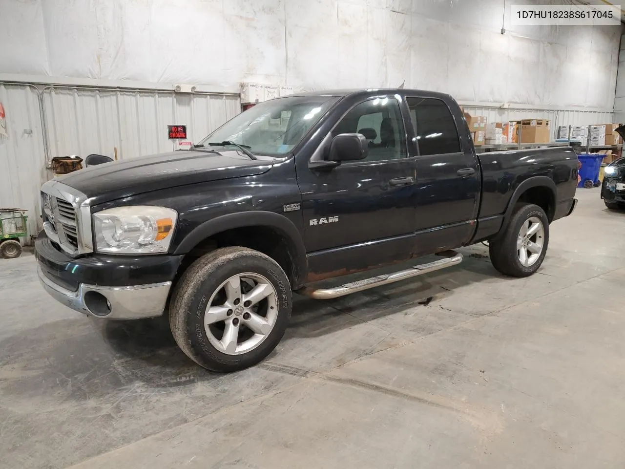 2008 Dodge Ram 1500 St VIN: 1D7HU18238S617045 Lot: 78174104