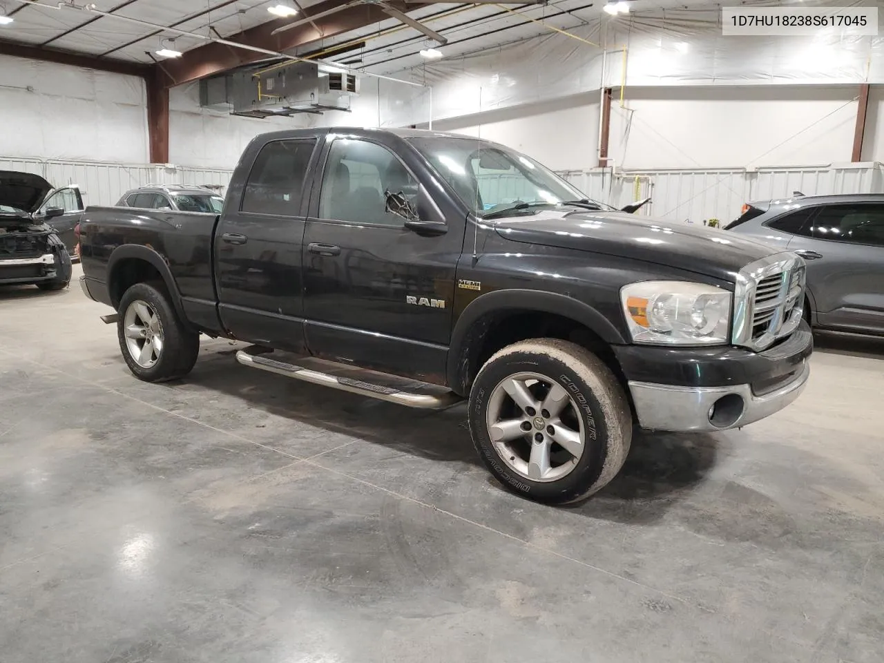 2008 Dodge Ram 1500 St VIN: 1D7HU18238S617045 Lot: 78174104