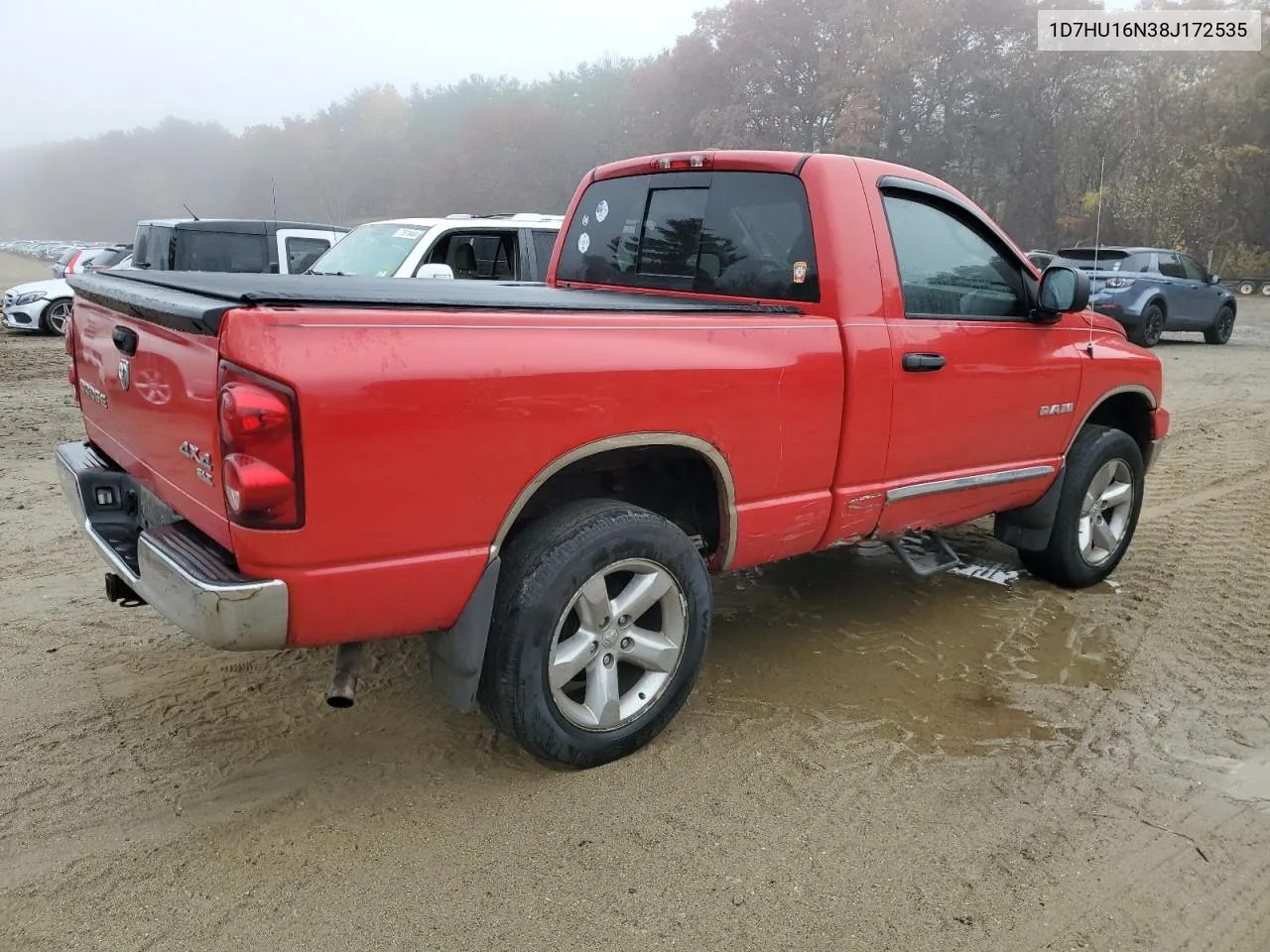 2008 Dodge Ram 1500 St VIN: 1D7HU16N38J172535 Lot: 78369024