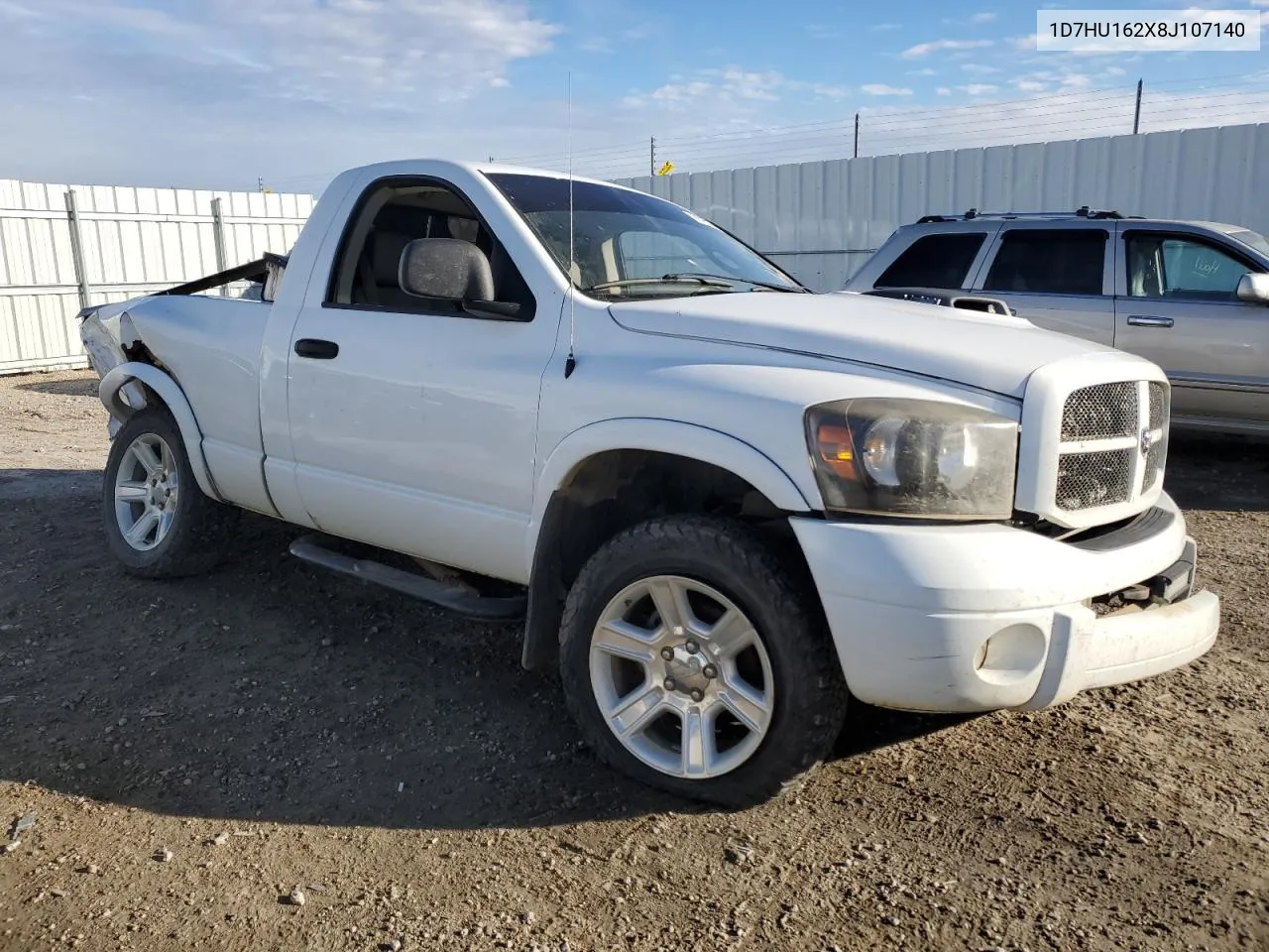 2008 Dodge Ram 1500 St VIN: 1D7HU162X8J107140 Lot: 78525984