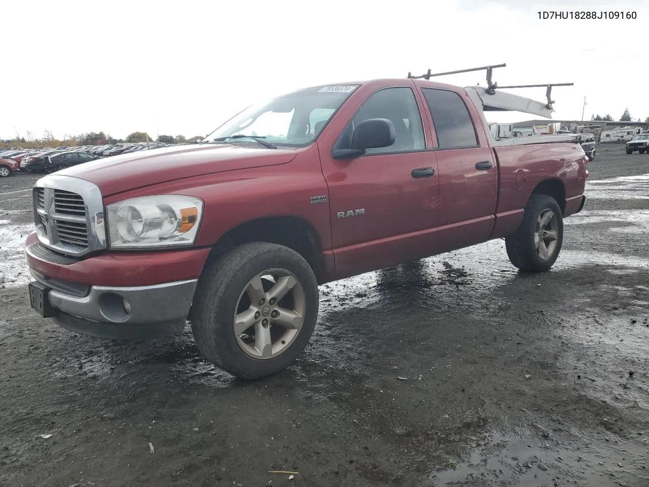 2008 Dodge Ram 1500 St VIN: 1D7HU18288J109160 Lot: 78536574