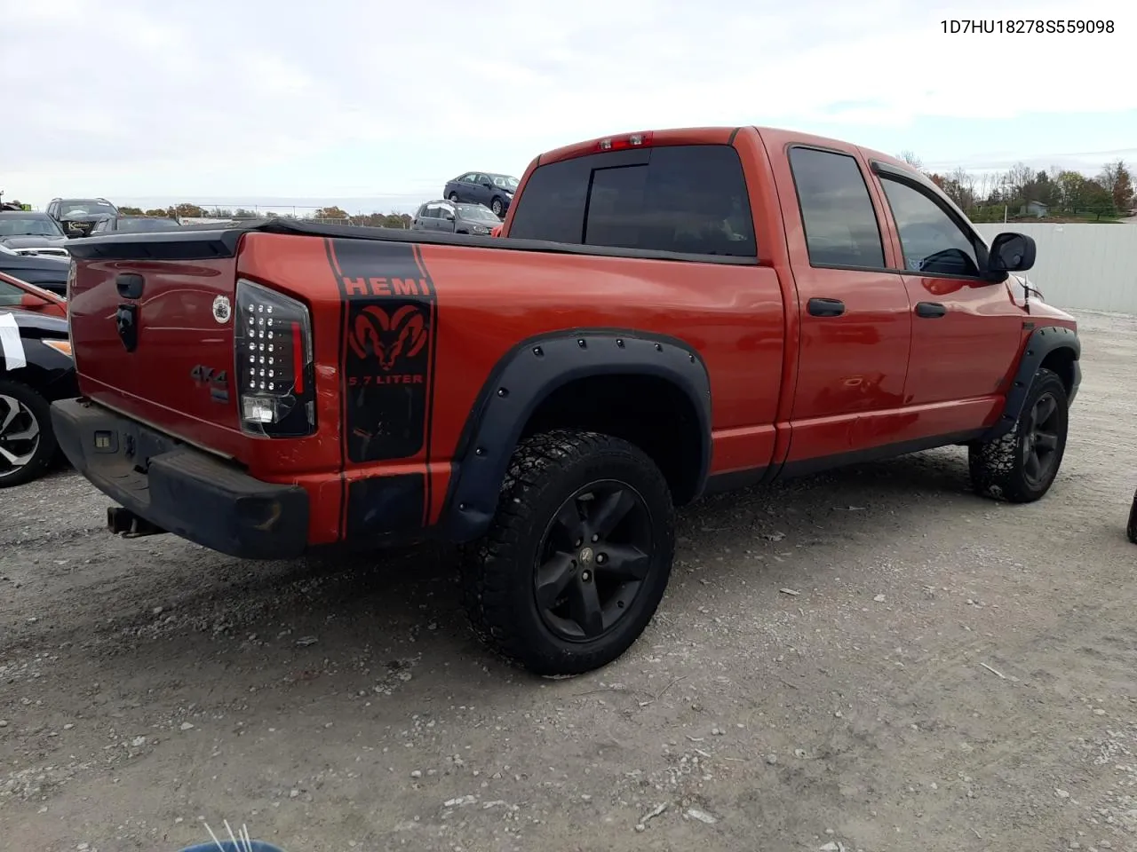 2008 Dodge Ram 1500 St VIN: 1D7HU18278S559098 Lot: 78547754