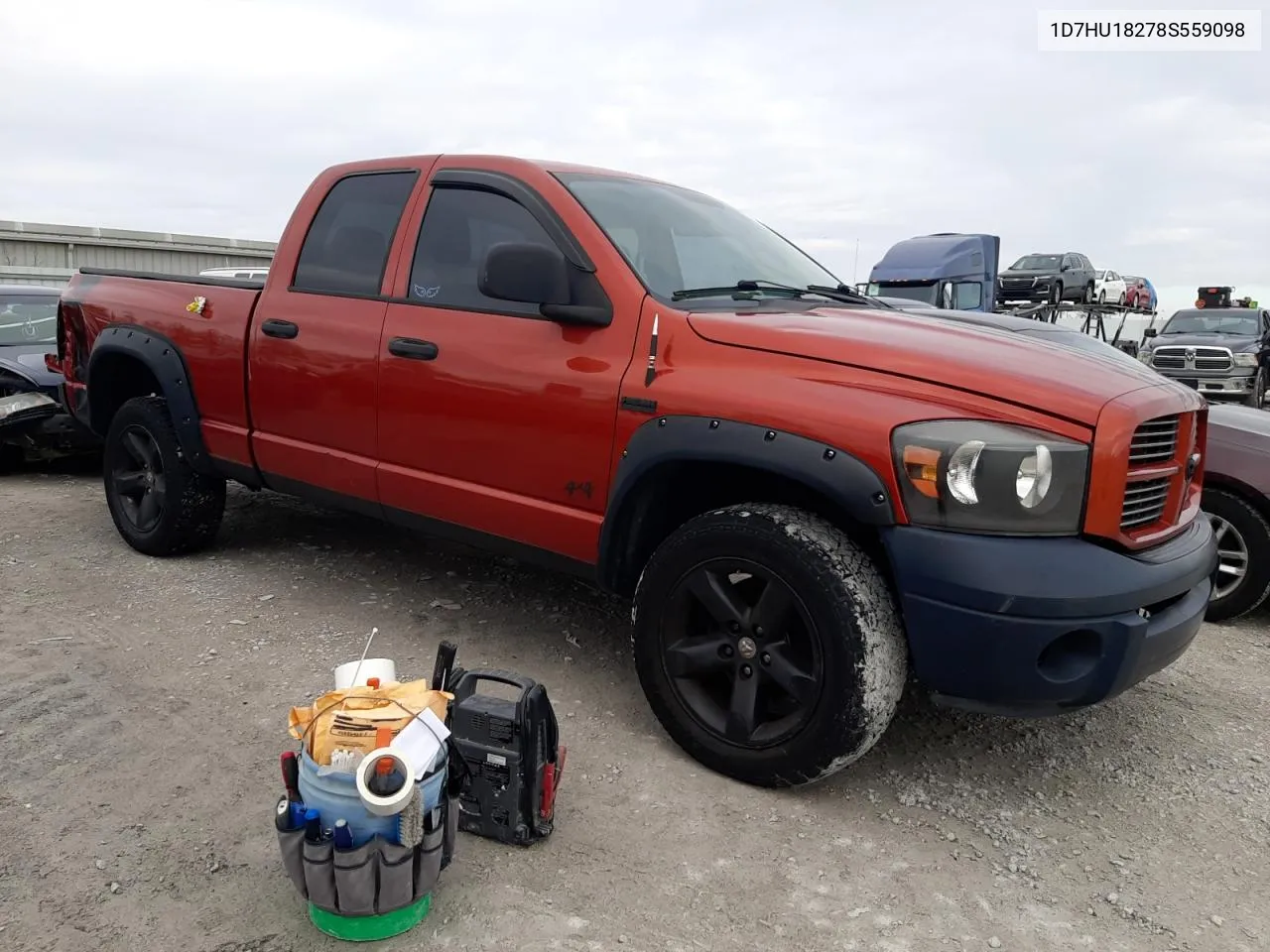 2008 Dodge Ram 1500 St VIN: 1D7HU18278S559098 Lot: 78547754