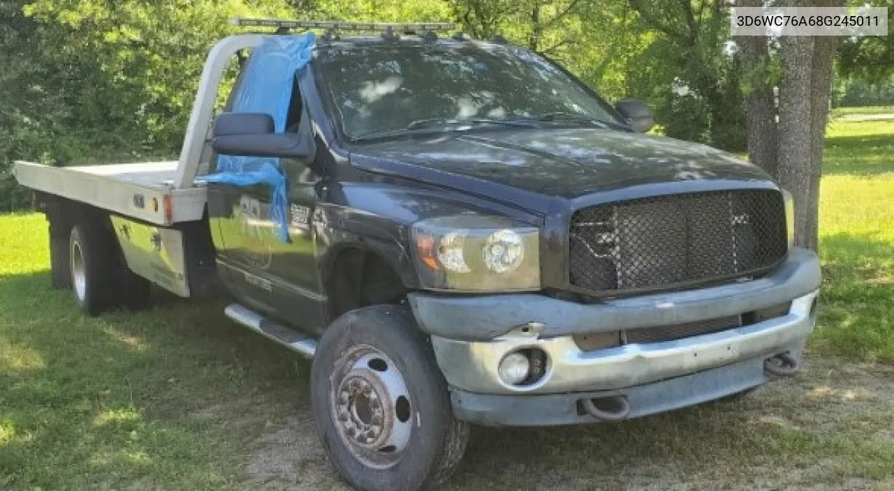 2008 Dodge Ram 5500 St VIN: 3D6WC76A68G245011 Lot: 78702084