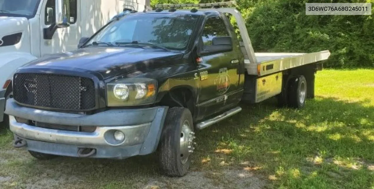 2008 Dodge Ram 5500 St VIN: 3D6WC76A68G245011 Lot: 78702084