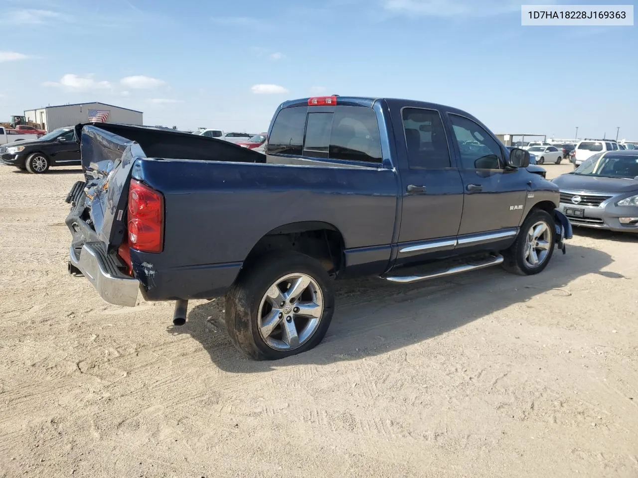 2008 Dodge Ram 1500 St VIN: 1D7HA18228J169363 Lot: 78732884