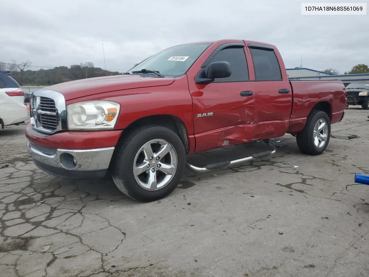 2008 Dodge Ram 1500 St VIN: 1D7HA18N68S561069 Lot: 78745184