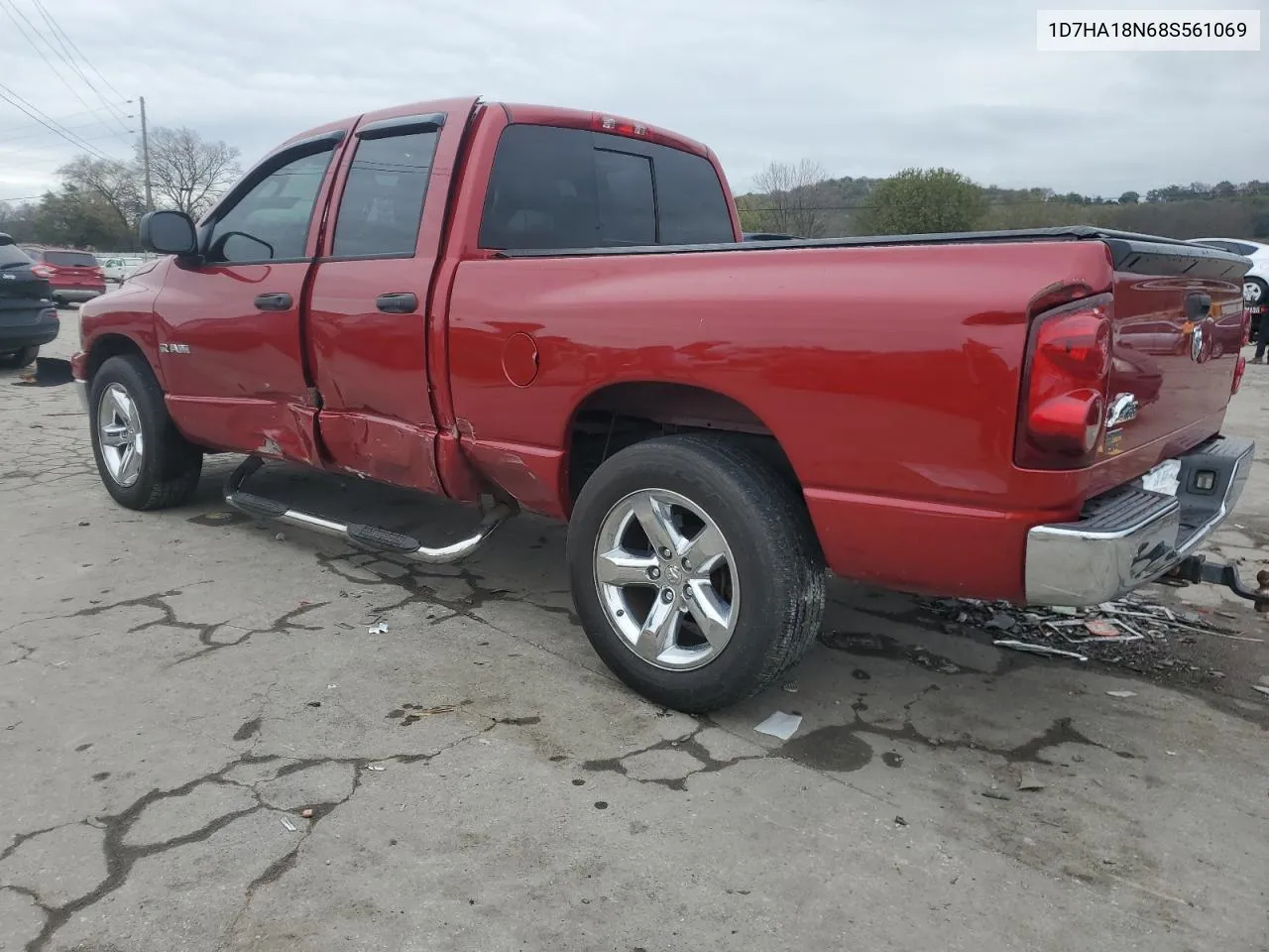 2008 Dodge Ram 1500 St VIN: 1D7HA18N68S561069 Lot: 78745184