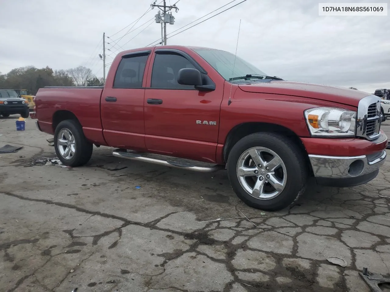 2008 Dodge Ram 1500 St VIN: 1D7HA18N68S561069 Lot: 78745184