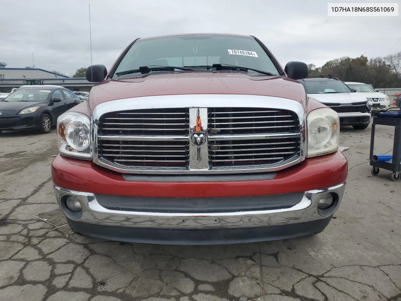 2008 Dodge Ram 1500 St VIN: 1D7HA18N68S561069 Lot: 78745184