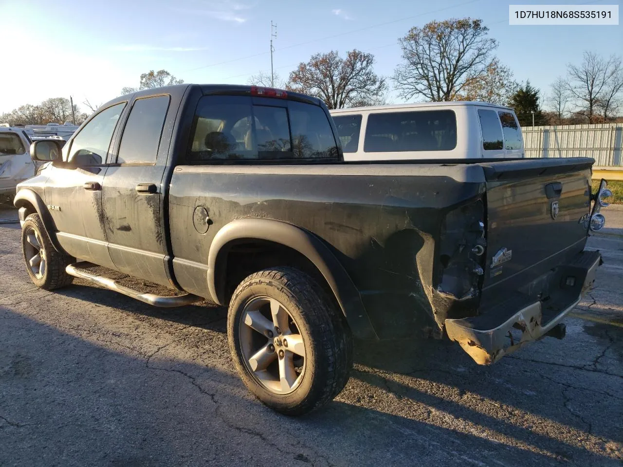 2008 Dodge Ram 1500 St VIN: 1D7HU18N68S535191 Lot: 79009424